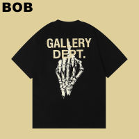 BOB GALLERY DEPT เสื้อยืดพิมพ์ลาย เสื้อยืดคอกลม unisex tshirt S-3XL