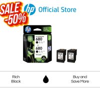 HP 680 Black Ink Cartridge 2-Pack DeskJet 2675 / 2676 / 2677 / 3786 / 5076 / 5275 / 5276 #หมึกเครื่องปริ้น hp #หมึกปริ้น   #หมึกสี   #หมึกปริ้นเตอร์  #ตลับหมึก