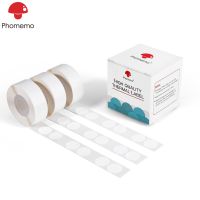 Phomemo Round Self-Adhesive Thermal Printable Paper for Phomemo D30 Label Printer-3 Rolls of 660 Labels 14x14mm Stickers Paper Fax Paper Rolls