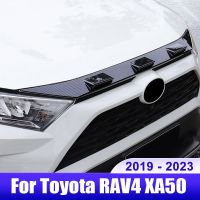 Mgs7ร้อน!!สำหรับ Toyota RAV4 2019 2020 2021 2022 2023 RAV 4 XA50ฝากระโปรงหน้ากระจังหน้าแต่งเครื่องยนต์อุปกรณ์เสริมภายนอก