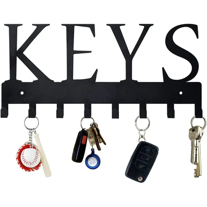 Key Holder for Wall, NailFree Key Organizer, Wall Mounted Key Hooks
