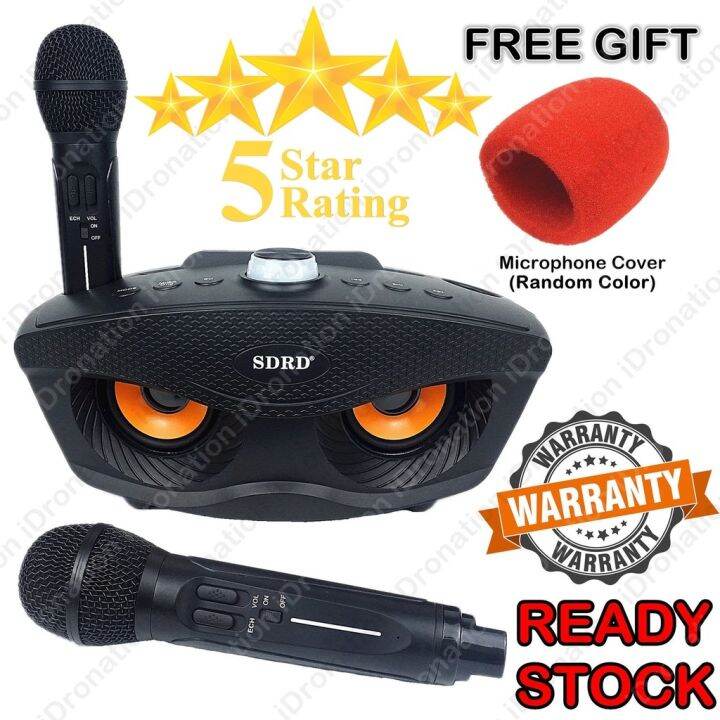 New SDRD SD306 Plus Dual Wireless SD 306 Microphone Portable SDRD306 ...