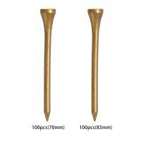 100Pcs Bamboo Golfing Tees Stronger Than Wood Tees Sustainable Biodegradable Towels