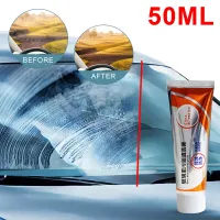 50/100ML Auto Car Glass Oil Film Remover Highly Effective Streak-Free Shine Glass Cleaner Car Glass Polishing Degreaser for Cars Cleaning Tools