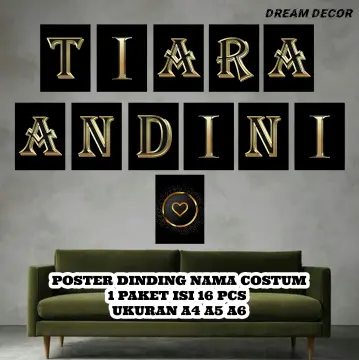 CETAK POSTER AESTHETIC/POSTER DINDING CUSTOM