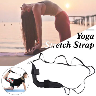 เข็มขัดยืดเส้น ยืดเส้น โยคะเอ็น เข็มขัดยืดกล้ามเนื้อ ยืดเส้นเอ็นข้อเท้าอุปกรณ์เสริมสำหรับเล่นโยค Yoga Ligament Stretching