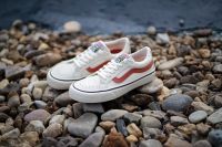 [ของแท้ ส่งฟรี จากไทย] VANS SK8-LOW REISSUE S (ANTIQUE WHITE/LANGOUSTINO)