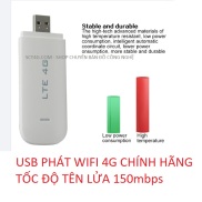 DCOM 4G wifi -USB phát wifi từ sim 3g 4g Dongle 4G LTE cực mạnh cho tivi