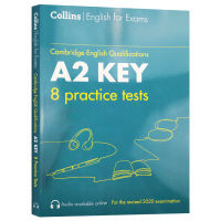 คอลลินส์เคมบริดจ์ภาษาอังกฤษ KET จำลองคำถามภาษาอังกฤษต้นฉบับ Practice ทดสอบสำหรับ A2 Key K