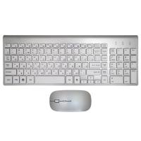 Russian &amp; English characters Ultra-thin Business Wireless Russian keyboard and mouse combo low noise Mice for Office