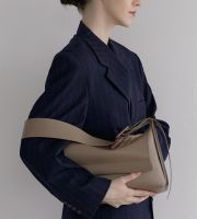 LECC PROJECT LOG FLAP BAG - Artificial Leather TAUPE