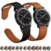 [HOT JUXLLKBKOW 514] สายหนังสำหรับ Samsung Galaxy Watch 4 Classic/active 2/3/42Mm/46Mm 20Mm 22Mm สร้อยข้อมือ Huawei Gt/ 2/3 Pro Galaxy Watch 4สาย