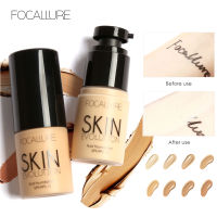 Focallure รองพื้นชนิดน้ำไวท์เทนนิ่งครีมคอนซีลเลอร์สำหรับใบหน้ากันน้ำแต่งหน้าให้ความชุ่มชื่น