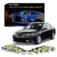 Canbus No Error LED Interior Lights Kit For Saab 9-3 9-5 93 95 YS3D YS3F YS3E YS3G 9-2X 9-3X 9-7X 92X 93X 97X Aero Indoor Lamps Bulbs  LEDs HIDs