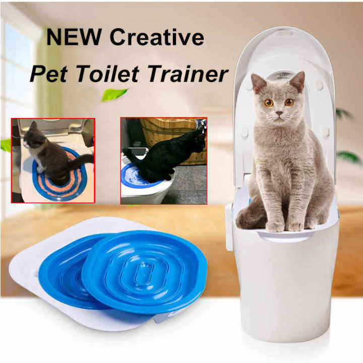 [Ready] Cat Potty Training Kits Cat Toilet Training Pet Toilet Seat