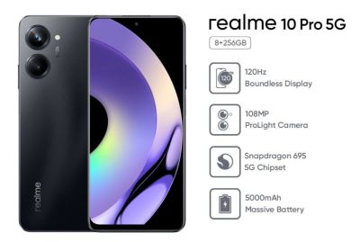 Realme 10 Pro 5G (8/256GB) แท้มีประกันศูนย์ไทย