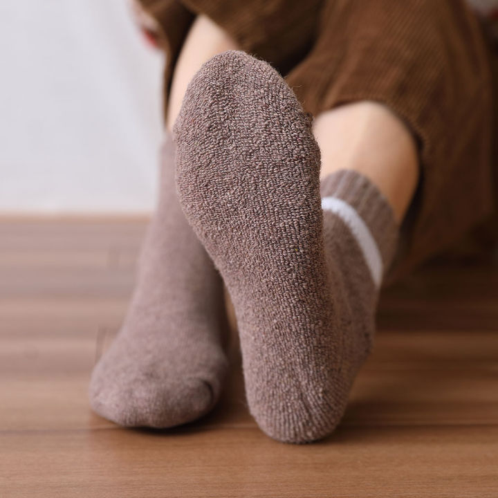 winter-womens-thick-warm-solid-color-wool-harajuku-retro-cold-resistant-fashion-casual-cashmere-socks-5-pair