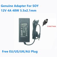 รับประกันสองปีของแท้12V 4A 48W 5.5X2.1Mm SUN 1200400 SOY 1200400 AC Adapter สำหรับ SOY HKC Monitor Power Supply Charger