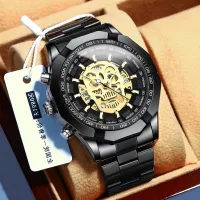 BINBOND watch fashion leisure manufacturers spot noctilucent skulls hollow out male watch shopee undertakes --238811Hot selling mens watchesﺴ✟