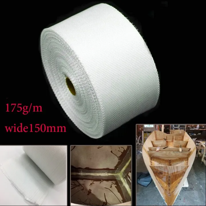 150mm Fibreglass Tape wide175g/m Woven Cloth Tape for Stich and Glue