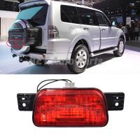 โคมไฟยางสำรองด้านหลังรถสำหรับ Mitsubishi Pajero Montero 4 MK4 V93 V95 V97 V98กันชนท้ายไฟไฟตัดหมอกอุปกรณ์หยุดเบรค