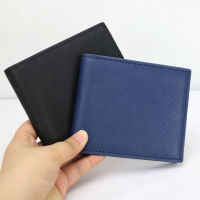 New Arrivals Monogrammed Initial Letters Genuine Saffiano Leather Men Wallet Short Purse Bifold Wallet Coin Purse