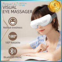 foreverlily Multifunctional Eye Massager Built-In เพลง180 ° พับได้42 ℃ อุณหภูมิ Eye Care Relax บรรเทา Massager