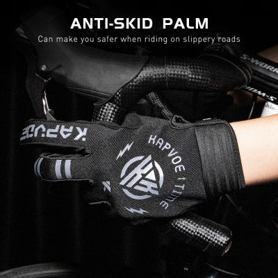 Unisex Sport New Full Finger Cycling Gloves Touchscreen Thermal Warm Cycling Bicycle Bike Outdoor Gloves Four Size 2021