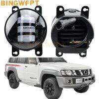 For Nissan Safari Patrol Y61 Facelift 2005 2006 2007-2009 Leds Chips Fog Light Fog Lamp H11 12V Halogen Fog Lights DRL Foglamps