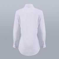 Hot Selling White Shirt Womens Long Sleeve Ruffles Blouse Ladies Plain Work Ladies Fashion Shirt