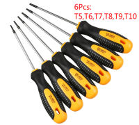 1Set Chrome vanadium steel Torx Screwdriver Set with Hole Magnetic T5-T30Screw Driver Set Kit for Telephone Repair Hand Tool Set Handtool parts Accessories