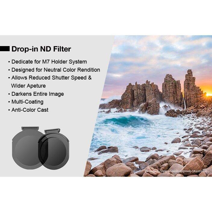 best-seller-haida-m7-drop-in-nano-coating-3-0-1000x-10-stop-neutral-density-filter-กล้องถ่ายรูป-ถ่ายภาพ-ฟิล์ม-อุปกรณ์กล้อง-สายชาร์จ-แท่นชาร์จ-camera-adapter-battery-อะไหล่กล้อง-เคส