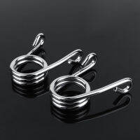 ทอง/เงิน 3.5" Chrome Custom Torsion Solo Seat Springs สำหรับ Chopper Bobber Motorcycle