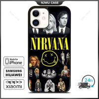 Nirvana Phone Case for iPhone 14 Pro Max / iPhone 13 Pro Max / iPhone 12 Pro Max / XS Max / Samsung Galaxy Note 10 Plus / S22 Ultra / S21 Plus Anti-fall Protective Case Cover