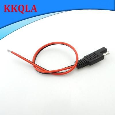QKKQLA 2 Pin 30CM 10A 18AWG SAE Power Connector Cable Automotive Extension SAE copper Cable Quick Disconnect Solar panel Cord wire