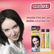 Nhuộm phủ bạc dược thảo Ami Seven Speedy Permanent Hair Colornhanh 7 phút