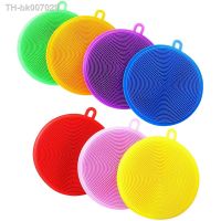 ∈✼  5PCS Kitchen Cleaning Brush Washing Cleaning Brushes Silicone Dish Sponges For Dishes Washing Dish Scrubber Cleaning Dishwasher