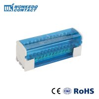 [HOT QAA,JXHKLWW 121] 1Pc WKH215 Junction Modular สกรู Universal WKH 215สายไฟขั้วต่อ Din Rail Terminal Block กล่องจ่ายไฟ