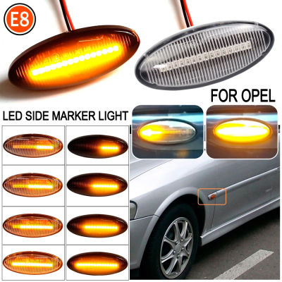 LED แบบไดนามิก Blinker Side Marker ไฟเลี้ยวอุปกรณ์เสริมสำหรับ Opel Vauxhall Vectra B MK1 1995 1996 1997 1998-2002