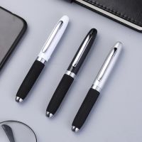 Pocket Creative Pocket Pen Business Portable Metal Signature Pen Korean Mini Cute Ballpoint Pen Sponge Handle Oil Pen
