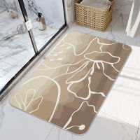 Home Bath Mat Bathroom Carpet Water Absorption Non-slip Absorbent Diatom Mud Soft Washable Rug Toilet Floor Mat Home Textile