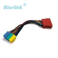 Biurlink สายต่อปลั๊กมินิ Iso สำหรับอะแดปเตอร์วิทยุสายต่อ Cd สำหรับ Audi A2 A3สำหรับ Audi A4 A6 Tt