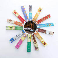 Sticks Indian Flavour Incense Lotus Incense Meditation ห้องนั่งเล่นกลิ่นหอมกลิ่นธรรมชาติ Aroma Home Fresh Air