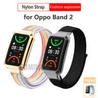 สายผ้าไนลอนสำหรับ Oppo Band 2สายนาฬิกาเปลี่ยนได้เคสพร้อมเคสสำหรับ Oppo Band2