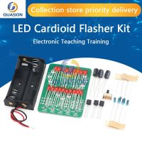 Limited Time Discounts LED Heart-Shaped Water Flashing Lamp Kit DIY Bulk Electronic Teaching Training Welding Maker Production And Assembly