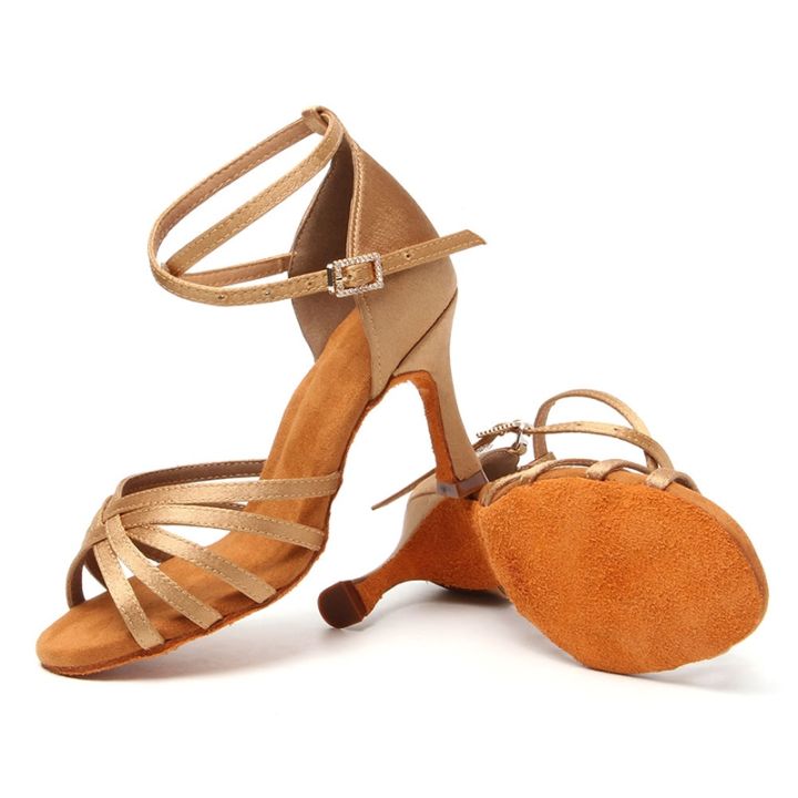 dkzsyim-พื้นรองเท้านิ่มรองเท้าเต้นรำแบบละติน39นิ้วสำหรับผู้หญิงขายดีงานปาร์ตี้ขายส่ง
