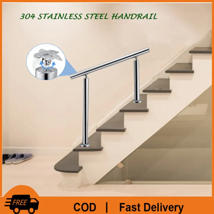 【High Quality】304 Stainless Steel Handrail For Deck Stairs Indoor