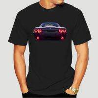 New Fashion Cotton T-Shirt American Car Challenger Srt Headlights Muscle Racings Car T-Shirt-0098D