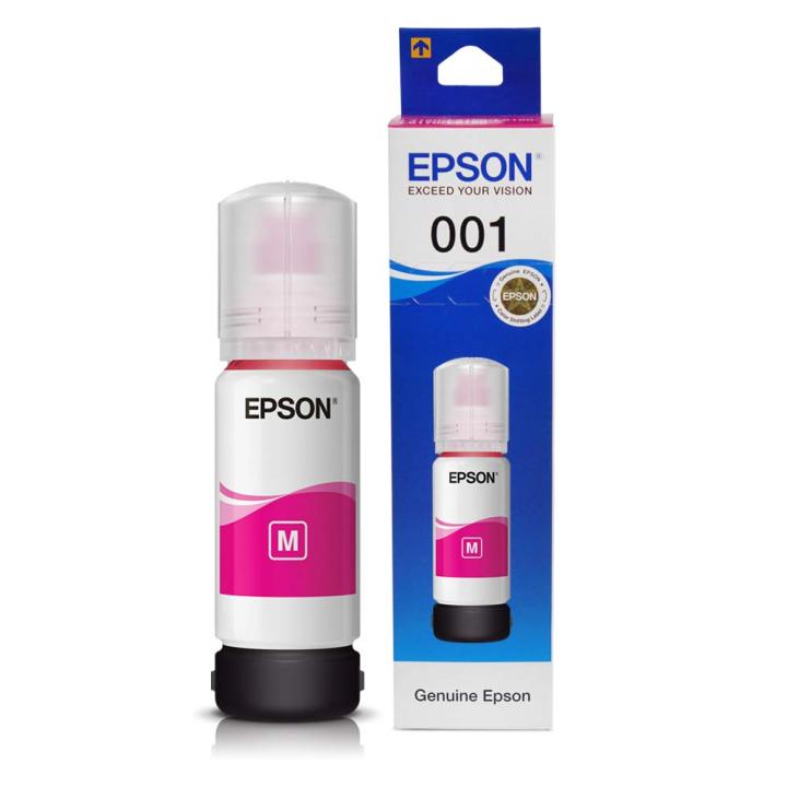 epson-001-ink-bottle-megenta-ink-cartridge-epson-หมึกชมพู-epson-001-ของแท้ประกันศูนย์-สีชมพู-magenta