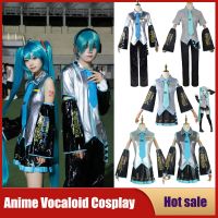 ⊕✔◊ yueshilu010514 Anime Vocaloid Miku Female Outfits Costume Japan Male Cos Wig Fullset